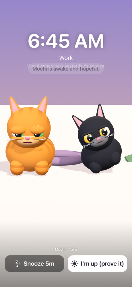 Two cats in a calm mood, before the escalation climbs